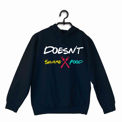 4 TV SERIES DOESN'T SHARE FOOD UNISEX HOODIE Sweatshirts